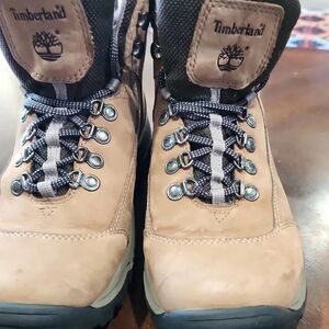 Timberland Tan Hiking Boots